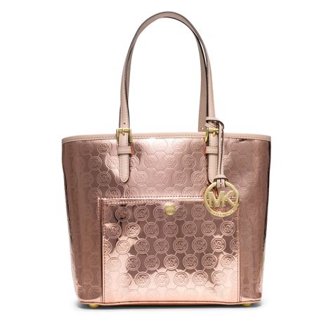 Michael Kors rose gold purses